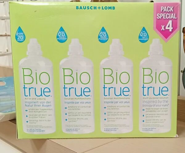 Produit lentille Biotrue